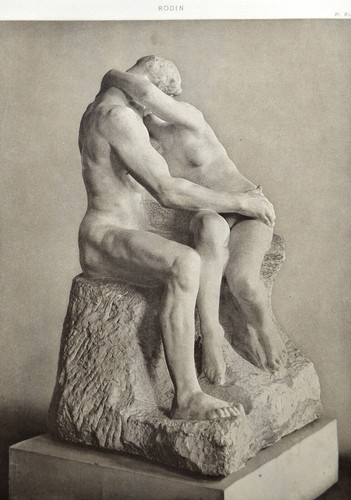 Heliogravure auguste rodin - rodin, le