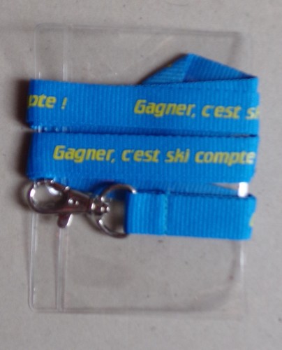 Lacet tour cou - §, du