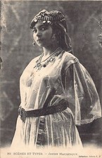 Algérie - Jeune mauresque en déshabillé transparent - Ed. Collection Idéale P.S.