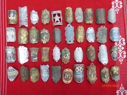 Lot ancienne plaque de - lot,