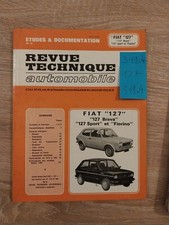 Revue technique FIAT 127 100 GL BRAVA SPORT FIORINO Special Super C L 