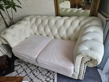 Canapé Chesterfield en cuir URGENT