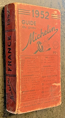 Guide michelin rouge 1952 - 1952,