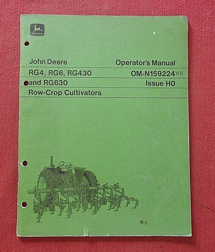 1970 john deere modèle rg4 - ",
