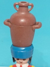 PLAYMOBIL ANCIEN TURBAN ET VASE AMPHORES BÉDOUINS 3415 3455 4294 4386 7460 3,