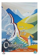 Affiche Poster Alpes Jura