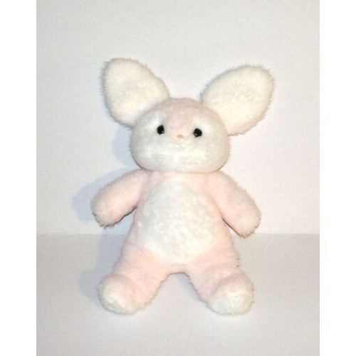 Doudou lapin boulgom rose - rose, pale