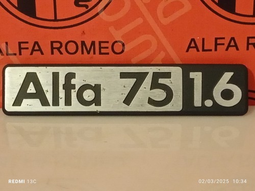 Alfa romeo 6 sigle - 75,
