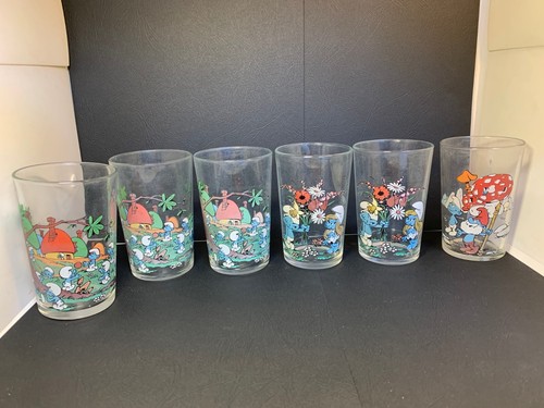 Lot ancien verre moutarde - ancien,