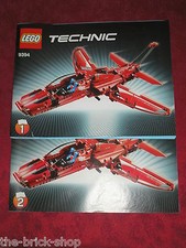 Notice Building instruction booklet LEGO TECHNIC set 9394 Jet Plane