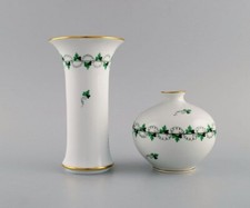 Deux vases Herend en