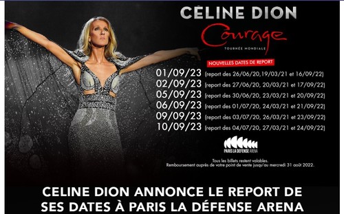 Ticket concert céline dion - concert,