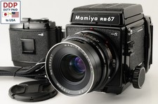 Caméra Mamiya RB67 Pro S Sekor C 90mm F3.8 【NEAR MINT w/ 2 Film Back】 Japon...