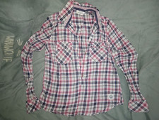 Blouse H&M a carreaux rose et