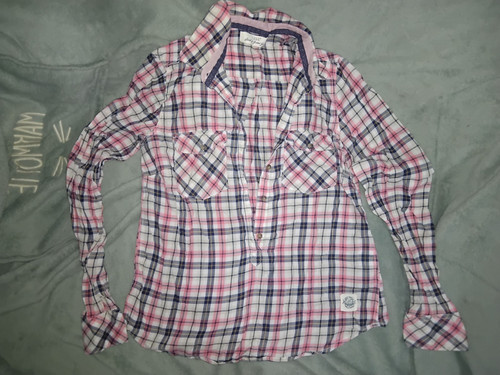 Blouse carreaux rose - carreaux,
