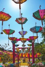 5pc sun parasol - parasol, handmade
