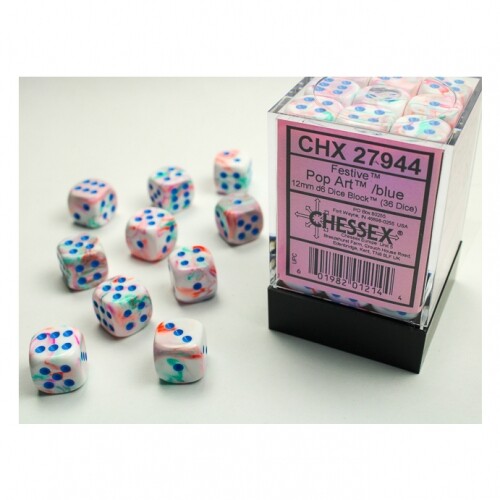 Cube 12mm art pop - art,