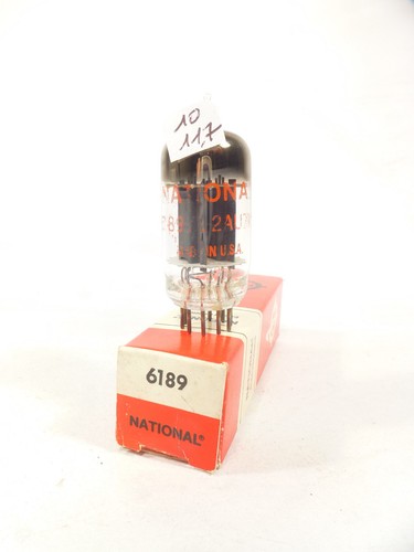 One tested 6189 national ecc82 - one,