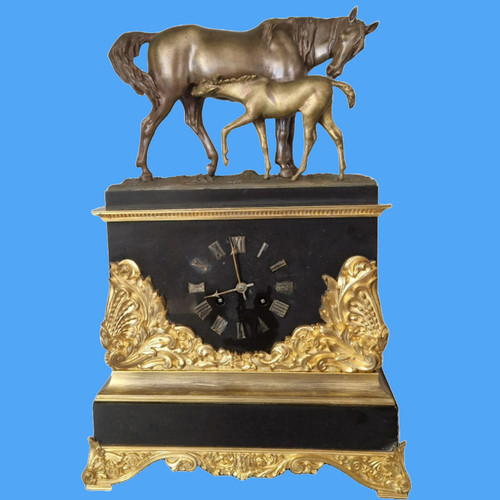 Horloge pendule 1827 sculpture - pendule,