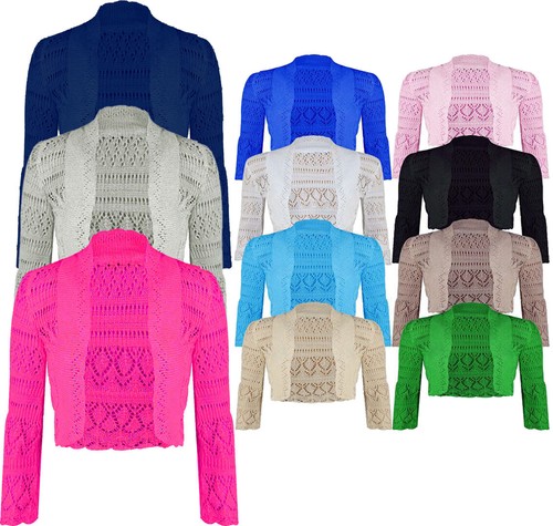 Femmes tricot crochet boléro - tricot,