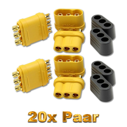 Paires connecteurs - 20, de