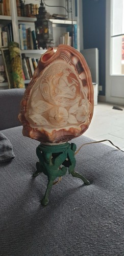 Lampe coquillage decor - coquillage, a