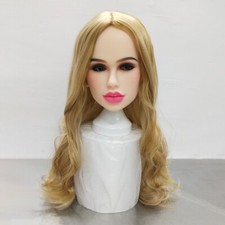 TPE Sex Dol l Head Real Sexy Lips Oral Sex Love Toys Heads For Men Masturbators