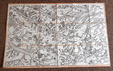 CARTE MAP CASSINI XVIII e N°