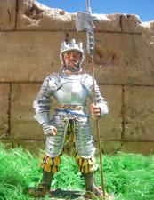 Soldat plomb MOYEN-AGE :  Le
