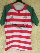 Maillot rugby XV ELVEN GRAND-CHAMP porté n°16 Moréac LE COQ SPORTIF shirt L