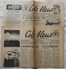 Journaux anciens COLS BLEUS 1946-47 (Marine Française)  *A4*