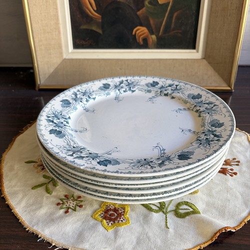 Assiettes plates bfk boch - assiettes,