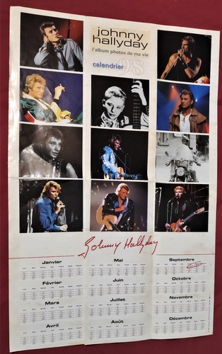Calendrier 1998 johnny - ,