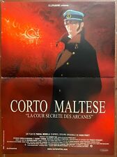 Affiche CORTO MALTESE La Cour Secrète des Arcanes HUGO PRATT BD 40x60cm 2002