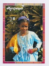 Carte postale Martinique – costume créole traditionnel – REF 2119
