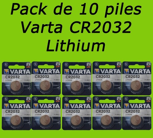 Lot piles bouton lithium - piles,