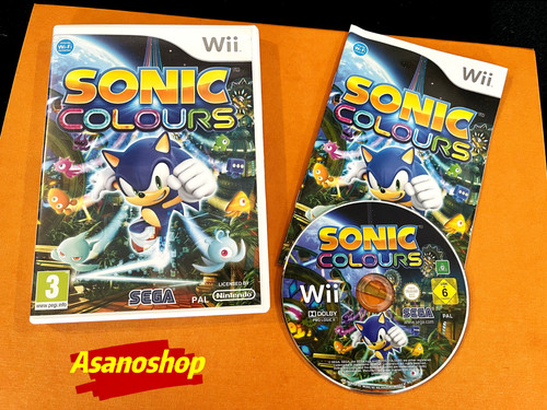 Sonic colours nintendo wii - nintendo,