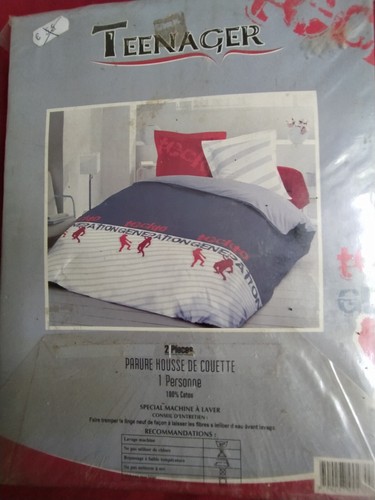 Parure housse couette 1 - de,