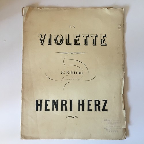Partition violette henri - la,