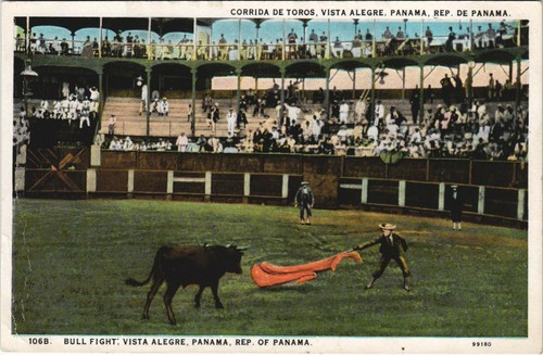 Cpa panama bull fight - cpa,