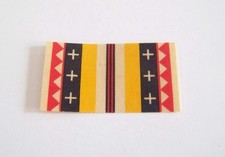 PLAYMOBIL INDIENS - Tapis 7,7x4cm Décorations Campement Tipi