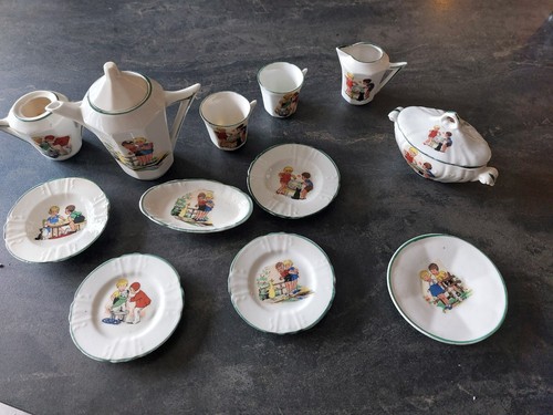 Dinette poupée ancienne lot - dinette,