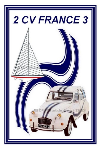 Tableau citroën france 3 - cv,