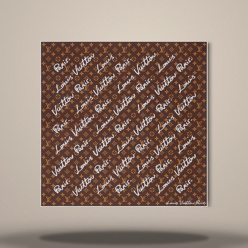 Louis vuitton carré script - louis,