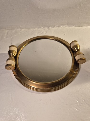 Plateau miroir vintage année - plateau,
