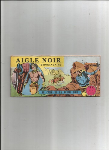 Aigle noir hebdomadaire - noir, au