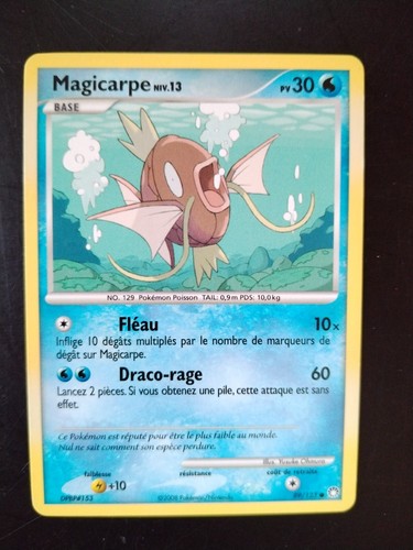 Carte pokemon magicarpe 123 - carte,