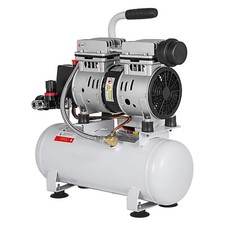 9 L 550 W Compresseur d'Air Sans Huile Compresseur Silencieux à Air