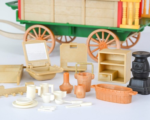 Sylvanian gypsy caravan - sylvanian,
