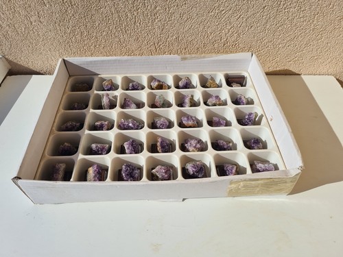 Lot amethyste pierre semi - amethyste,